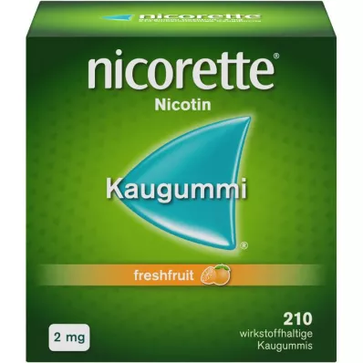 NICORETTE 2 mg tuorepurukumia, 210 kpl