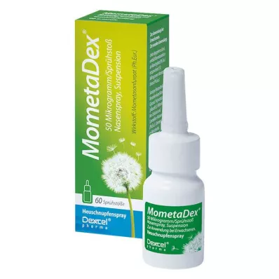MOMETADEX 50 μg/suihke nenäsumutteen suspensio 60 suihketta, 10 g