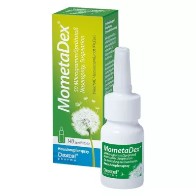 MOMETADEX 50 µg/suihke nenäsumute 140 suihketta, 18 g MOMETADEX 50 µg/suihke nenäsumute 140 suihketta, 18 g