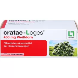 CRATAE-LOGES 450 mg Hawthorn kalvopäällysteiset tabletit, 50 kpl