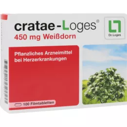 CRATAE-LOGES 450 mg Hawthorn kalvopäällysteiset tabletit, 100 kpl