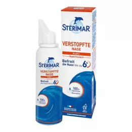 STERIMAR nenäsuihke tukkeutuneeseen nenään, 100 ml