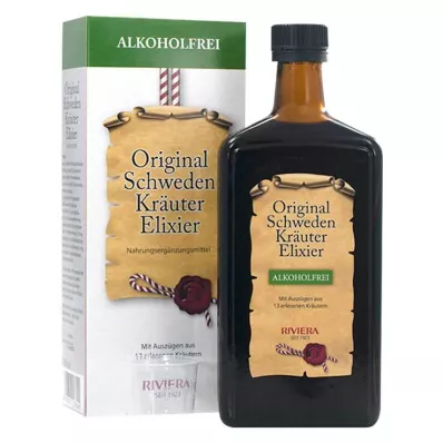 RIVIERA Original Schwedenkräuter Elixir alkoholiton, 500 ml RIVIERA Original Schwedenkräuter Elixir alkoholiton, 500 ml