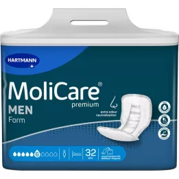 MOLICARE Premium-lomake MEN 6 tippaa, 32 kpl