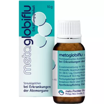 METAGLOBIFLU flunssakipulääkkeet, 10 g