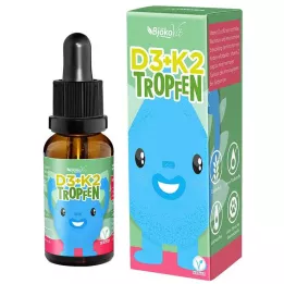 VITAMIN D3+K2 lasten tippoja, 10 ml