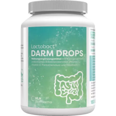 LACTOBACT DARM DROPS Purutabletit, 180 kpl