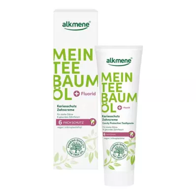 Alkmene My Tea Tree Oil Caries Protection -hammastahna (100 ml)