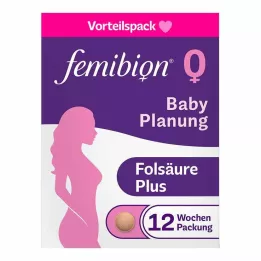 FEMIBION 0 vauvan suunnittelutabletit, 84 kpl