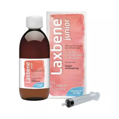 Laxbene® junior 500 mg liuos lapsille 6 kk - 8 vuotta, 500 ml