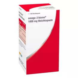 OMEGA-3 BIOMO 1000 mg pehmeää kapselia, 100 kpl
