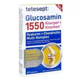 TETESEPT Glukosamiini 1550 kalvopäällysteiset tabletit, 40 kpl