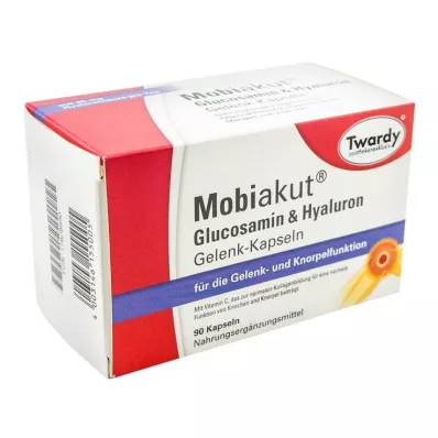 MOBIAKUT Glukosamiini &amp; Hyaluron-nivelkapselit, 90 kpl