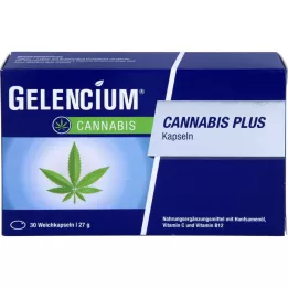 GELENCIUM Cannabis Plus -kapselit, 30 kapselia