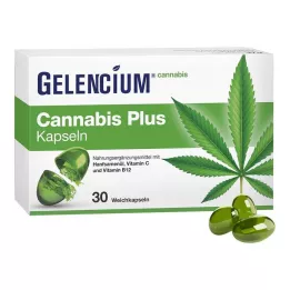 GELENCIUM Cannabis Plus -kapselit, 30 kapselia