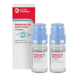 HYALURON AL Silmätipat 1,5 mg/ml, 2X10 ml