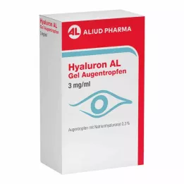 HYALURON AL Silmätipat, geeli 3 mg/ml, 2X10 ml