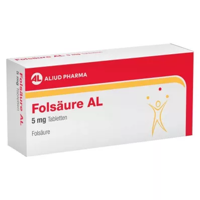 Foolihappo AL 5 mg tabletit, 20 kpl Foolihappo AL 5 mg tabletit, 20 kpl