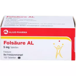 FOLSÄURE AL 5 mg tabletit, 100 kpl
