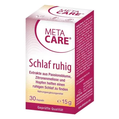 Meta Care Sleep Peacefully -kapselit, 30 kpl Meta Care Sleep Peacefully -kapselit, 30 kpl