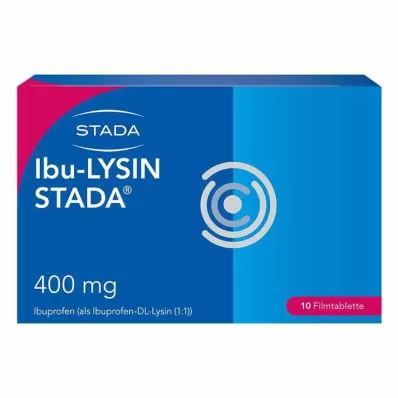 Ibu-LYSIN STADA® 400 mg kalvopäällysteiset tabletit, 10 kpl Ibu-LYSIN STADA® 400 mg kalvopäällysteiset tabletit, 10 kpl