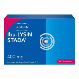 IBU-LYSIN STADA 400 mg kalvopäällysteiset tabletit, 20 kpl