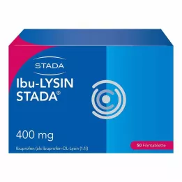 IBU-LYSIN STADA 400 mg kalvopäällysteiset tabletit, 50 kpl