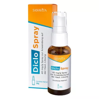 DicloSpray 40 mg/g iholle, 25 g DicloSpray 40 mg/g iholle, 25 g