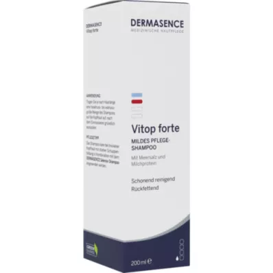 DERMASENCE Vitop forte hellävarainen shampoo, 200 ml