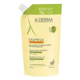 A-DERMA EXOMEGA CONTROL Suihkuöljyn täyttö, 500 ml