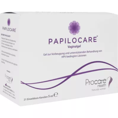 PAPILOCARE Emättimen geeli, 21X5 ml