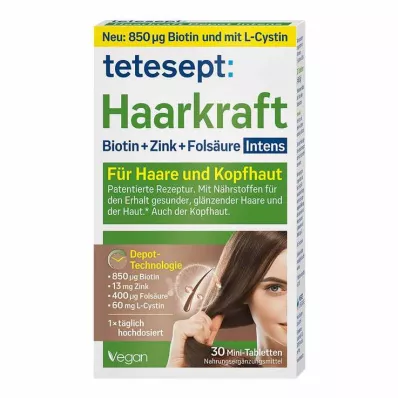 TETESEPT Hair Power Depot Intens -tabletit, 30 kpl