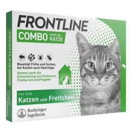 FRONTLINE Combo Spot on cat skin -valmiste, 6 kpl