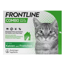 FRONTLINE Combo Spot on cat skin -valmiste, 6 kpl
