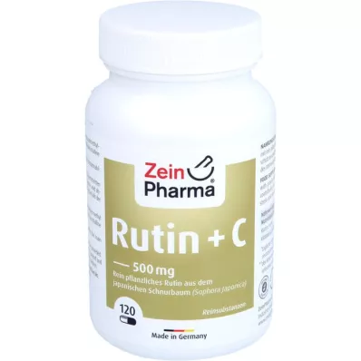 RUTIN 500 mg+C kapselit, 120 kpl