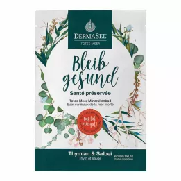 DERMASEL Kuolleenmeren kylpykiteet Pysy terveenä, 60 g