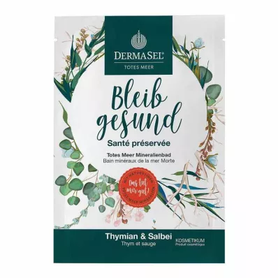 DERMASEL Kuolleenmeren kylpykiteet Pysy terveenä, 60 g