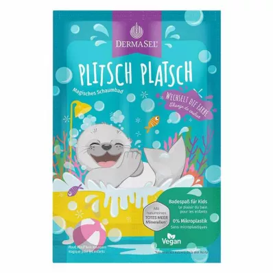 Dermasel Totes Meer Plitsch Platsch lasten vaahto, 2x15 ml Dermasel Totes Meer Plitsch Platsch lasten vaahto, 2x15 ml