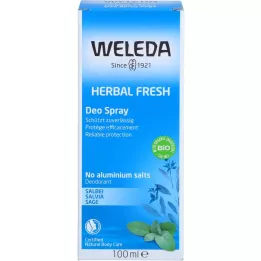 WELEDA Herbal Fresh Deo Spray Salvia, 100 ml