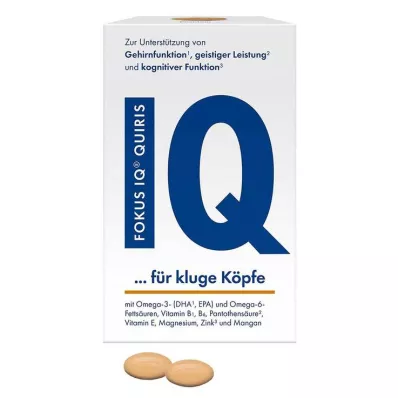 FOKUS IQ QUIRIS Pehmeät kapselit, 120 kpl