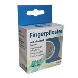 UM EASYPLAST Sormikipsi, itsekantava, 2,5 cm x 5 m, sininen, 1 kpl