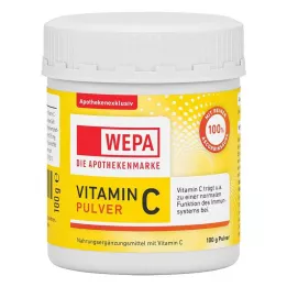 WEPA C-vitamiinipulverin purkki, 100 g