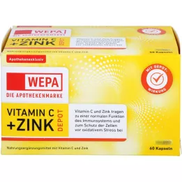 WEPA C-vitamiini+sinkkikapselit, 60 kapselia