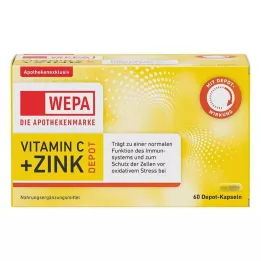 WEPA C-vitamiini+sinkkikapselit, 60 kapselia