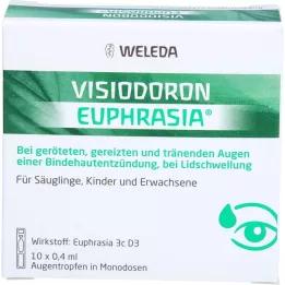 VISIODORON Euphrasia-silmätipat, 10X0,4 ml