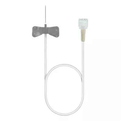 VENOFIX A Laskimopistoside 27 G 0.4x16mm 30cm harmaa, 1 kpl