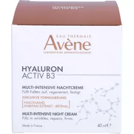 AVENE Hyaluron Activ B3 moni-intensiivinen yövoide, 40 ml
