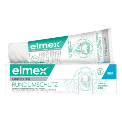Elmex Sensitive Plus monipuolinen suojahammastahna (75 ml) Elmex Sensitive Plus monipuolinen suojahammastahna (75 ml)