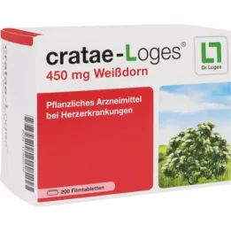 CRATAE-LOGES 450 mg Hawthorn kalvopäällysteiset tabletit, 200 kpl