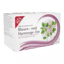 H&amp;S Virtsarakon ja virtsateiden teesuodatinpussi, 20X2 g